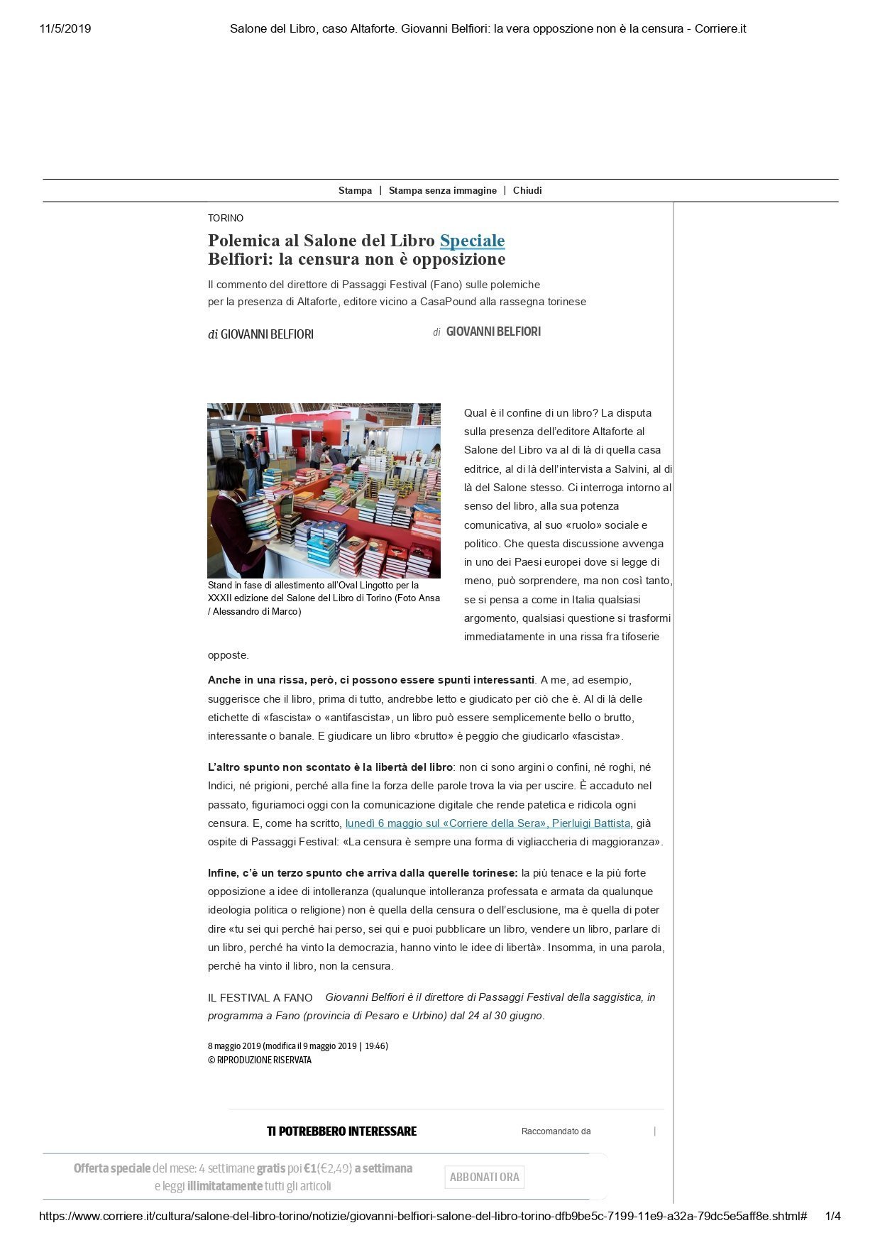 2019-05-08_Corriere della Sera Cultura Belfiori Salone Libro