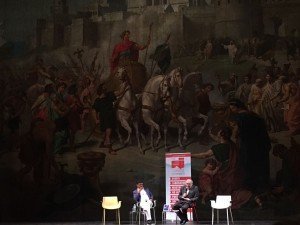Marcello Veneziani dialoga con Armando Trono(Radio24) nella splendida cornice del Teatro della Fortuna di Fano
