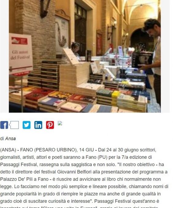 7/o Passaggi Festival saggistica a Fano