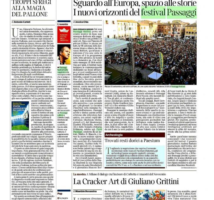 Sguardo all’Europa, spazio alle storie. I nuovi orizzonti del festival Passaggi
