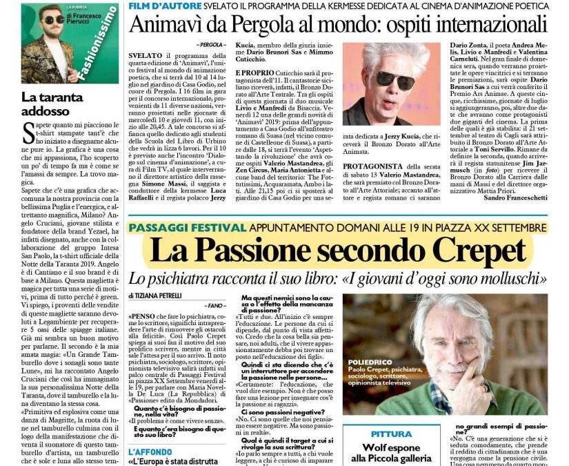 La Passione secondo Crepet