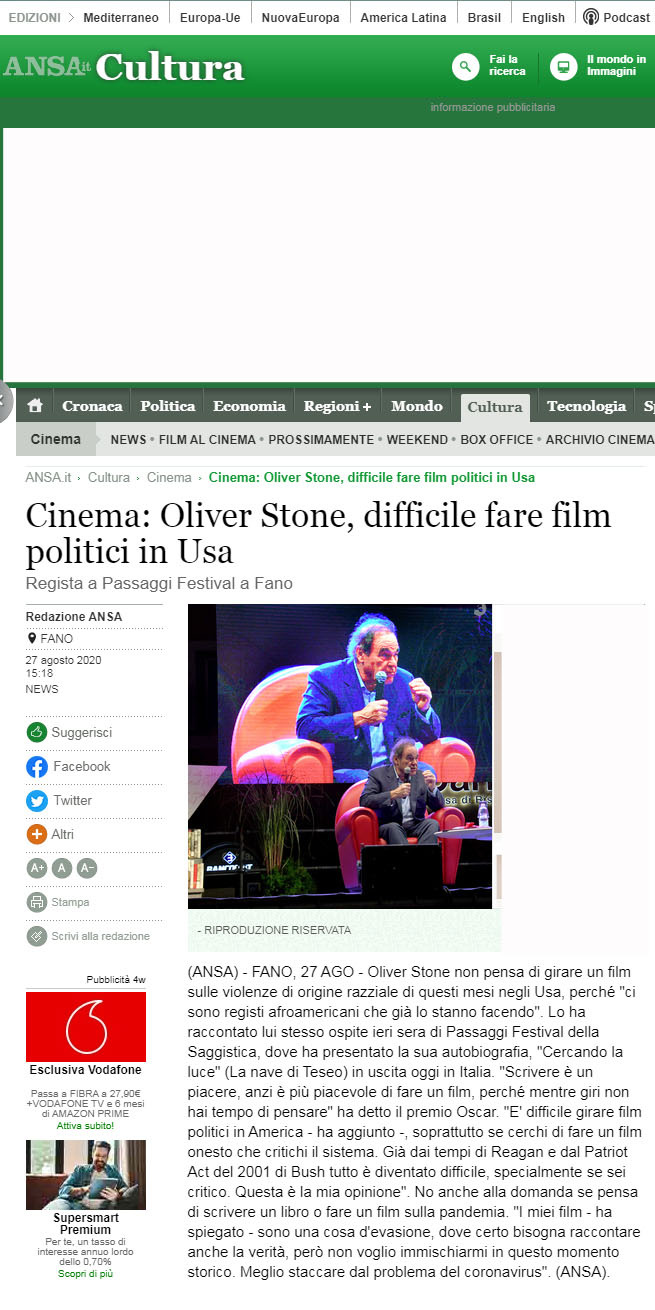ansa-cinema-oliver-stone-difficile-fare-film-politici-in-usa