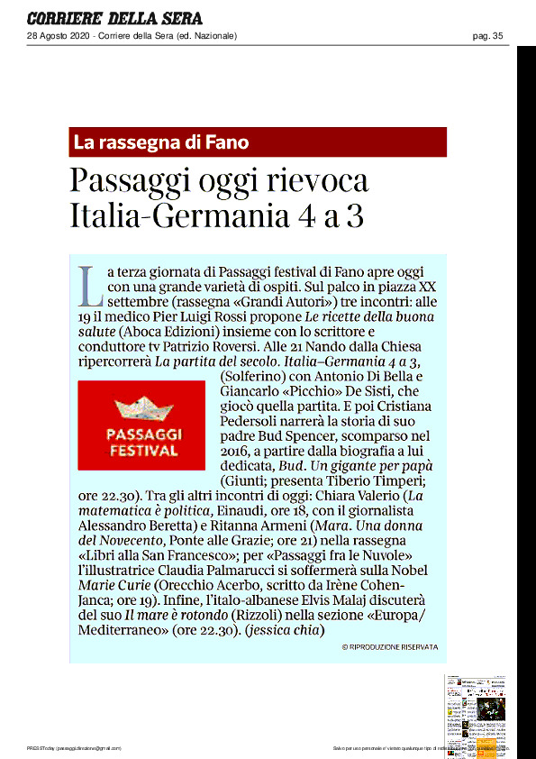 Corriere-della-Sera-passaggi-oggi-rievoca-italia-germania-4-a-3-