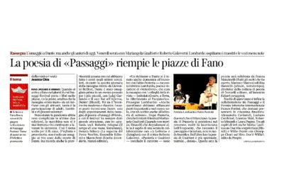 Il Corriere della Sera – La poesia di «Passaggi» riempie le piazze di Fano