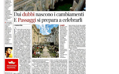 Corriere della Sera – Dai dubbi nascono i cambiamenti e Passaggi è pronto a celebrarli