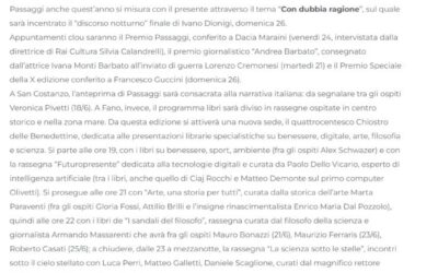 Aise – Passaggi Festival numero 10: una città a forma di libro