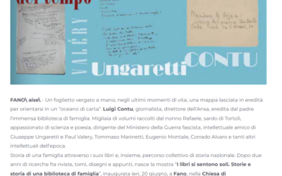 Aise – “I libri si sentono soli”: la storia del Novecento letterario italiano in mostra a Fano