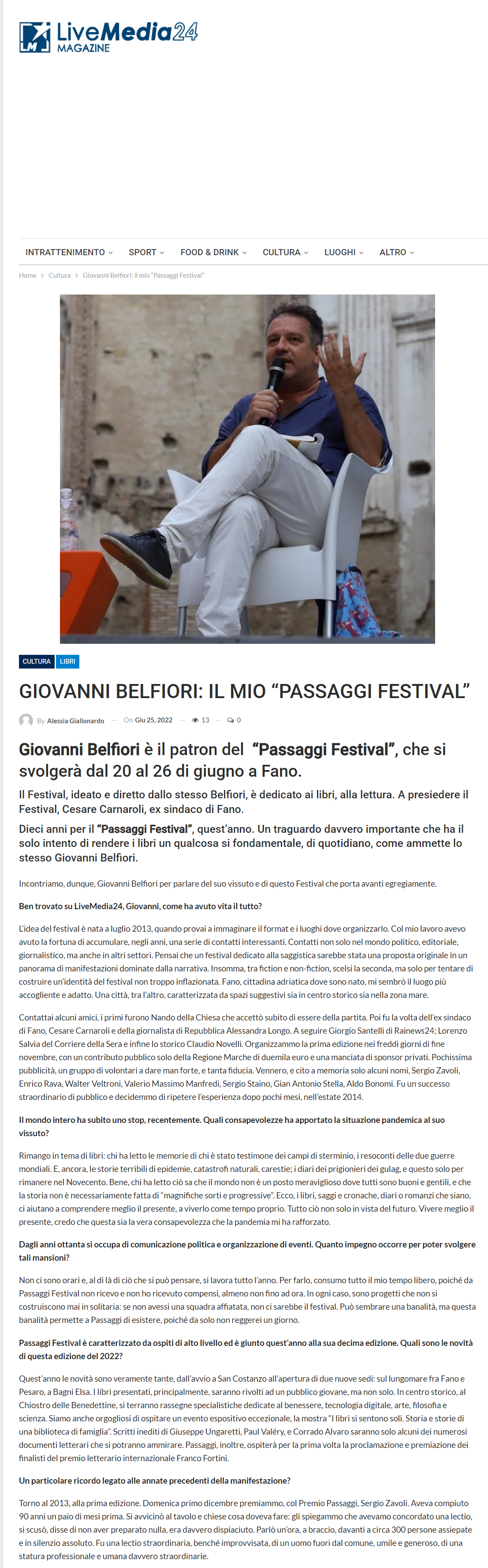 livemedia24-cultura-giovanni-belfiori-il-mio-passaggi-festival