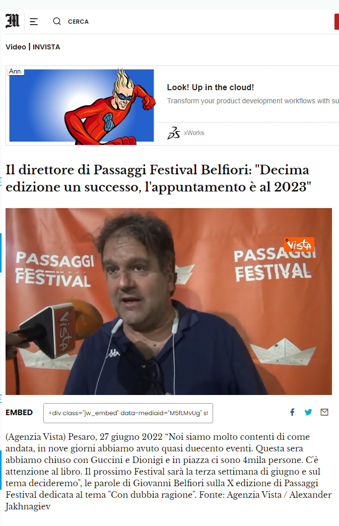 ilmessaggero-il-direttore-di-passaggi-festival-belfiori-decima-edizione-un-successo-l-appuntamento-e-al-2023