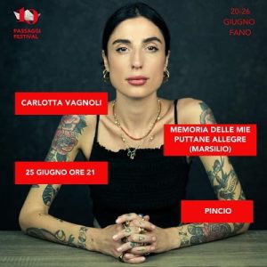 Sesta giornata di Passaggi Festival. Premio Fuori Passaggi e premiazione del concorso di graphic novel. Tra gli ospiti Gemma Calabresi, in occasione dell’anniversario dell’uccisione del Commissario Luigi Calabresi, e Tom Kuka, insignito del Premio dell’Unione Europea per la letteratura.