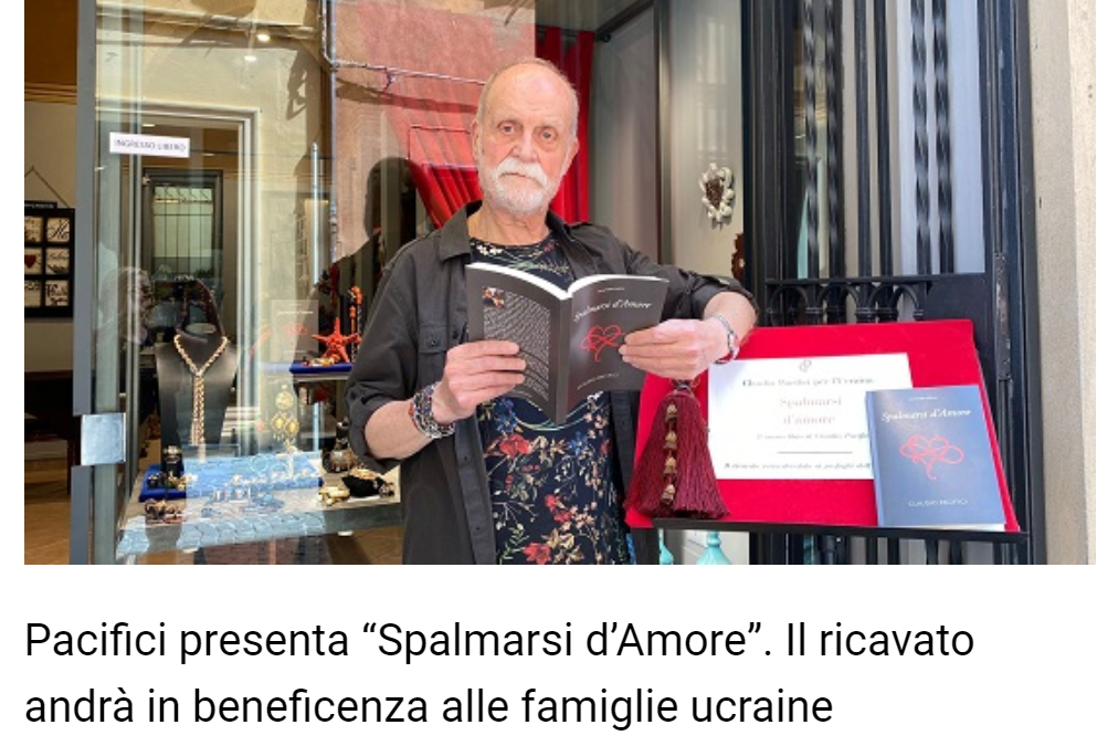 Fano Informa – Pacifici presenta “Spalmarsi d’Amore”. Il ricavato andrà in beneficenza alle famiglie ucraine