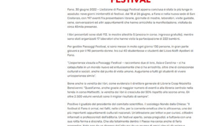 Pesaro Notizie – I numeri della decima edizione di Passaggi Festival