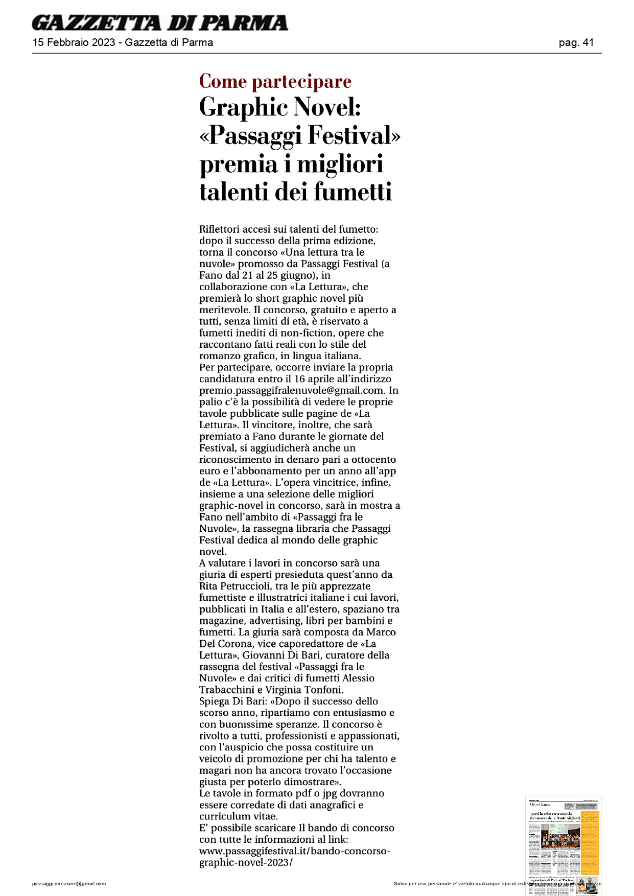 Gazzetta_di_Parma_Graphic_Novel_Passaggi_Festival_premia_i_migliori_talenti_dei_fumetti