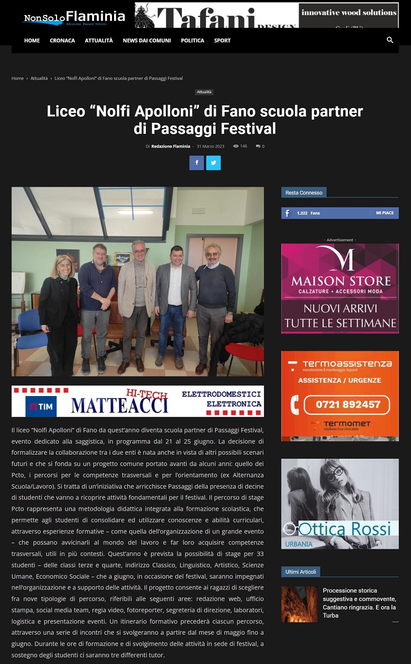 Non_Solo_Flaminia_Liceo_Nolfi_Apolloni_di_Fano_scuola_Partner_di_Passaggi_Festival