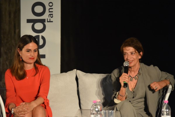 Katia Migliori con Carolina Iacucci a Passaggi Festival