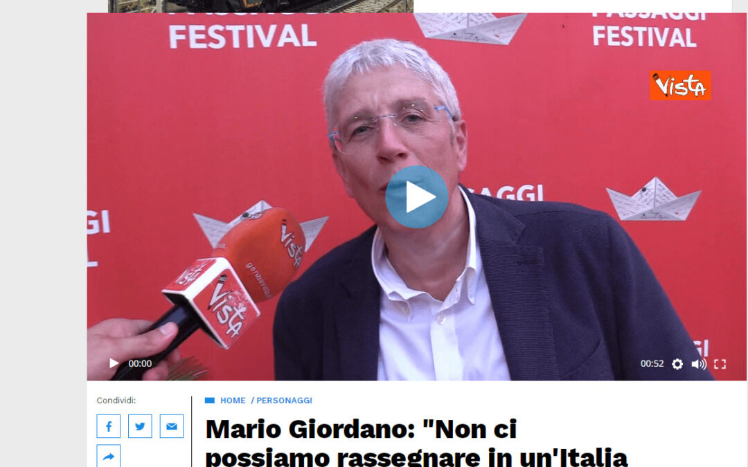 Libero Quotidiano – Mario Giordano: “Non ci possiamo rassegnare in un’Italia così bella”