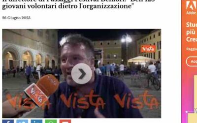 Il Giornale d’Italia – Il direttore di Passaggi Festival Belfiori: “Ben 125 giovani volontari dietro l’organizzazione”