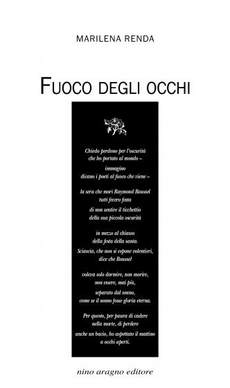 Fuoco degli occhi di Marilena Renda, Nino Aragno Editore