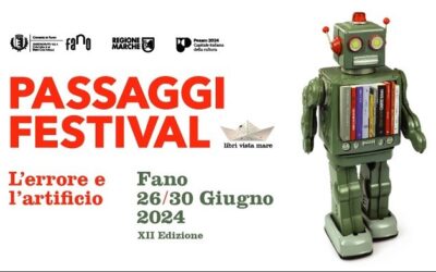 Con i libri nel cuore: l’immagine di Passaggi Festival 2024 firmata dai creativi Andrea Zaccone e Luca Guerra