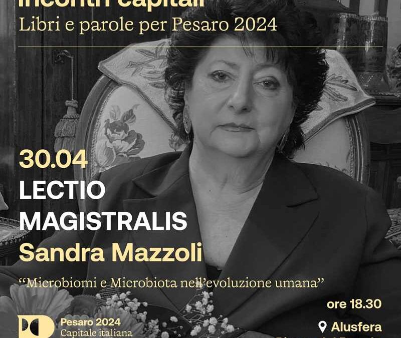 La lectio magistralis di Sandra Mazzoli a ‘Incontri capitali’