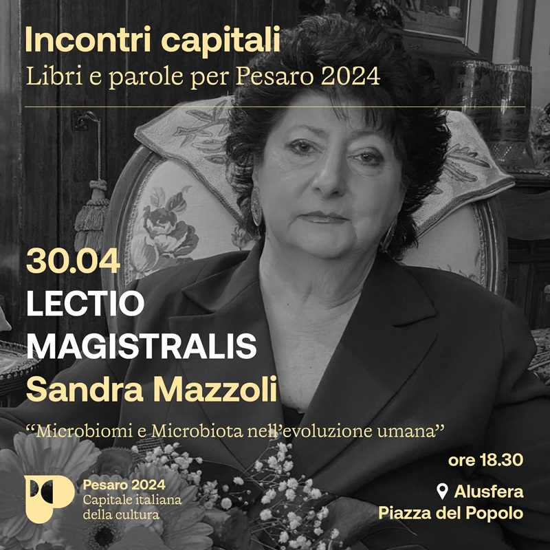 La lectio magistralis di Sandra Mazzoli a ‘Incontri capitali’