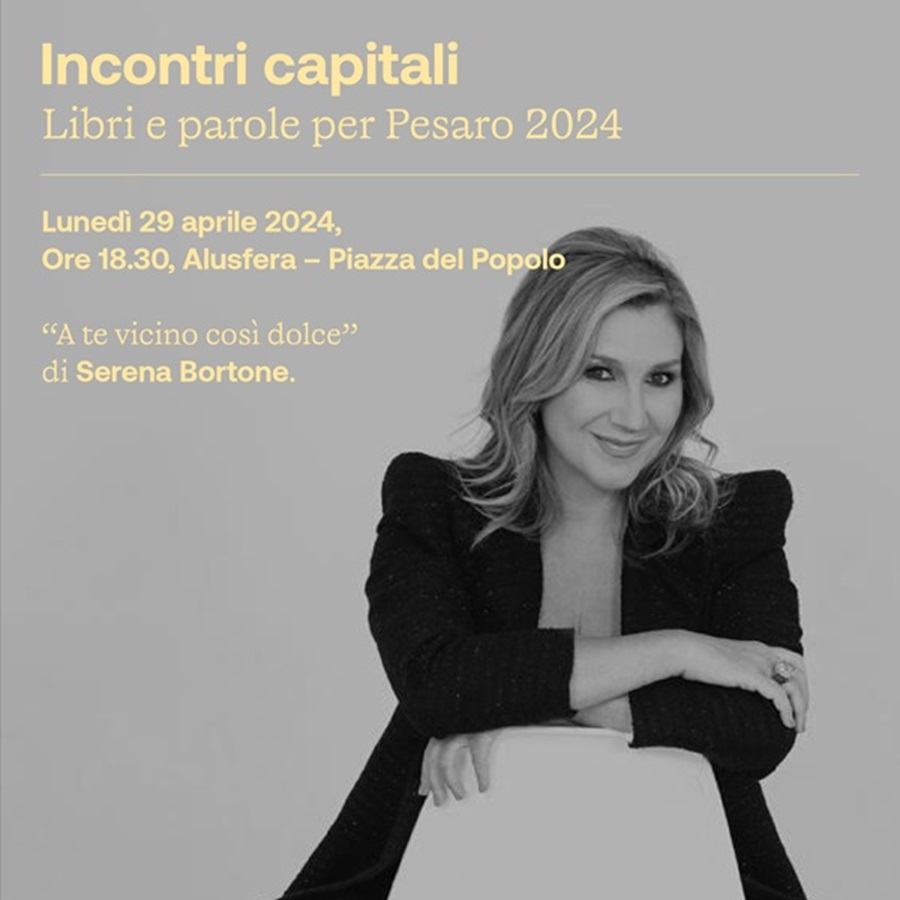 A ‘Incontri capitali’ il romanzo d’esordio di Serena Bortone
