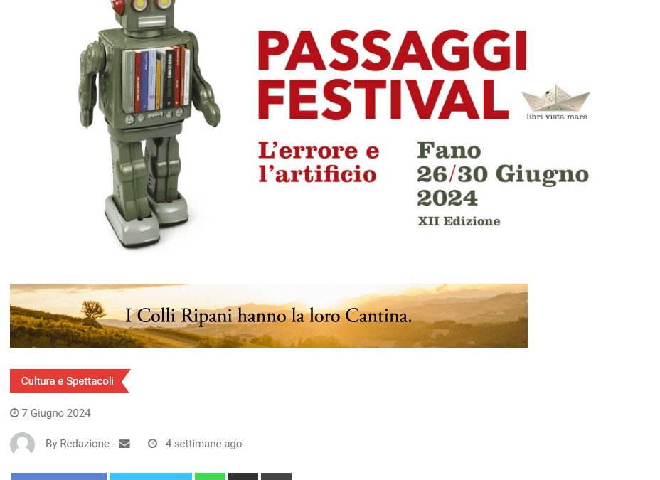 Il Mascalzone-Riflettere sul passato, leggere il presente: a Passaggi Festival le rassegne tematiche su storia e filosofia