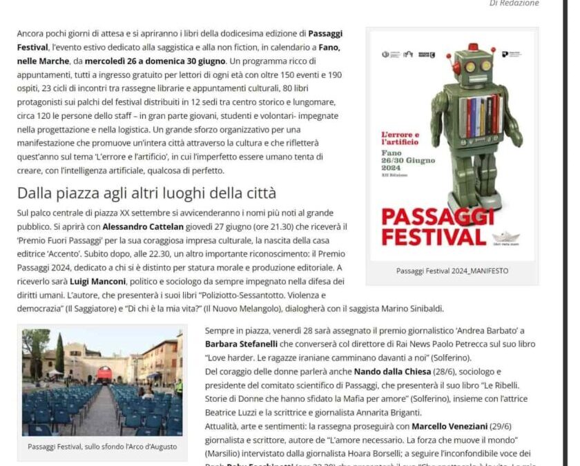 Mete-Passaggi Festival, dove i libri sono il cuore